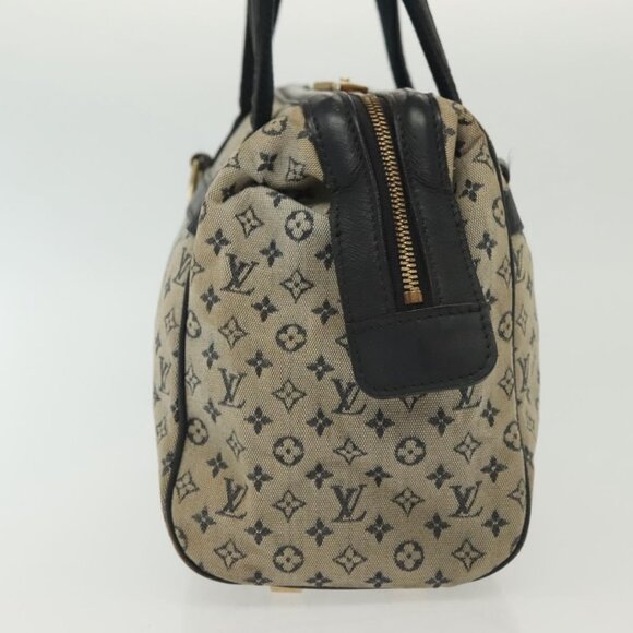 LOUIS VUITTON Monogram Mini Josephine PM Hand Bag Blue - Picture 4 of 16